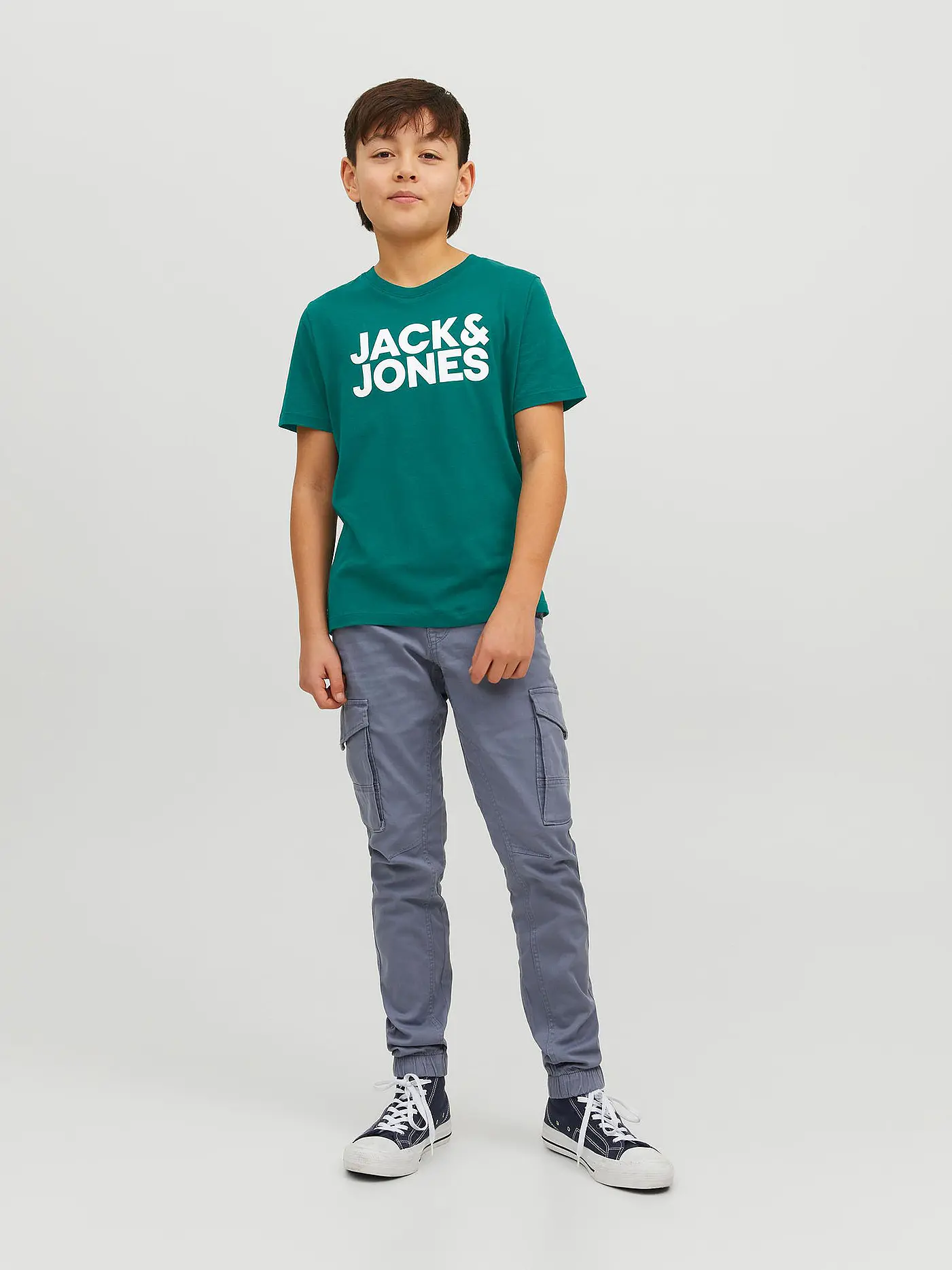 JACK & JONES | Jungen T-Shirt " JJECORP " | grün